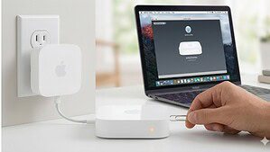 Hoe je je AirPort Express kunt resetten (alle methoden)