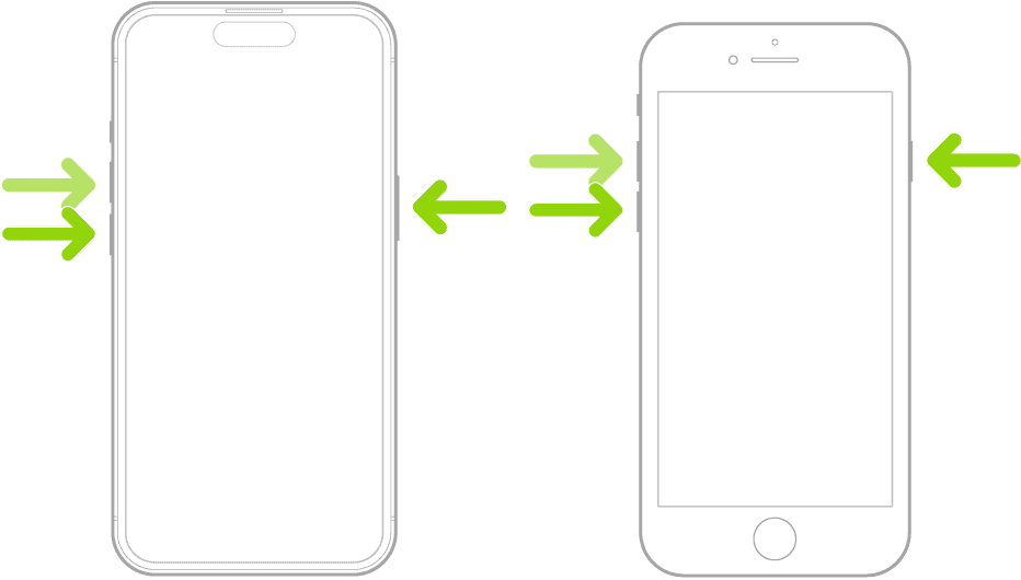 force restart iphone