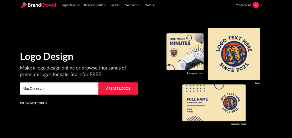 brandcrowd front page tmo