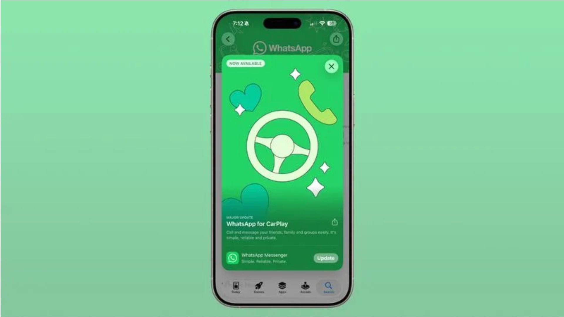 WhatsApp Releases A Much Better CarPlay App for All iPhone Users
