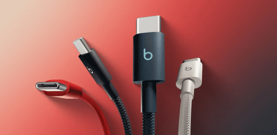 Beats new charging cables