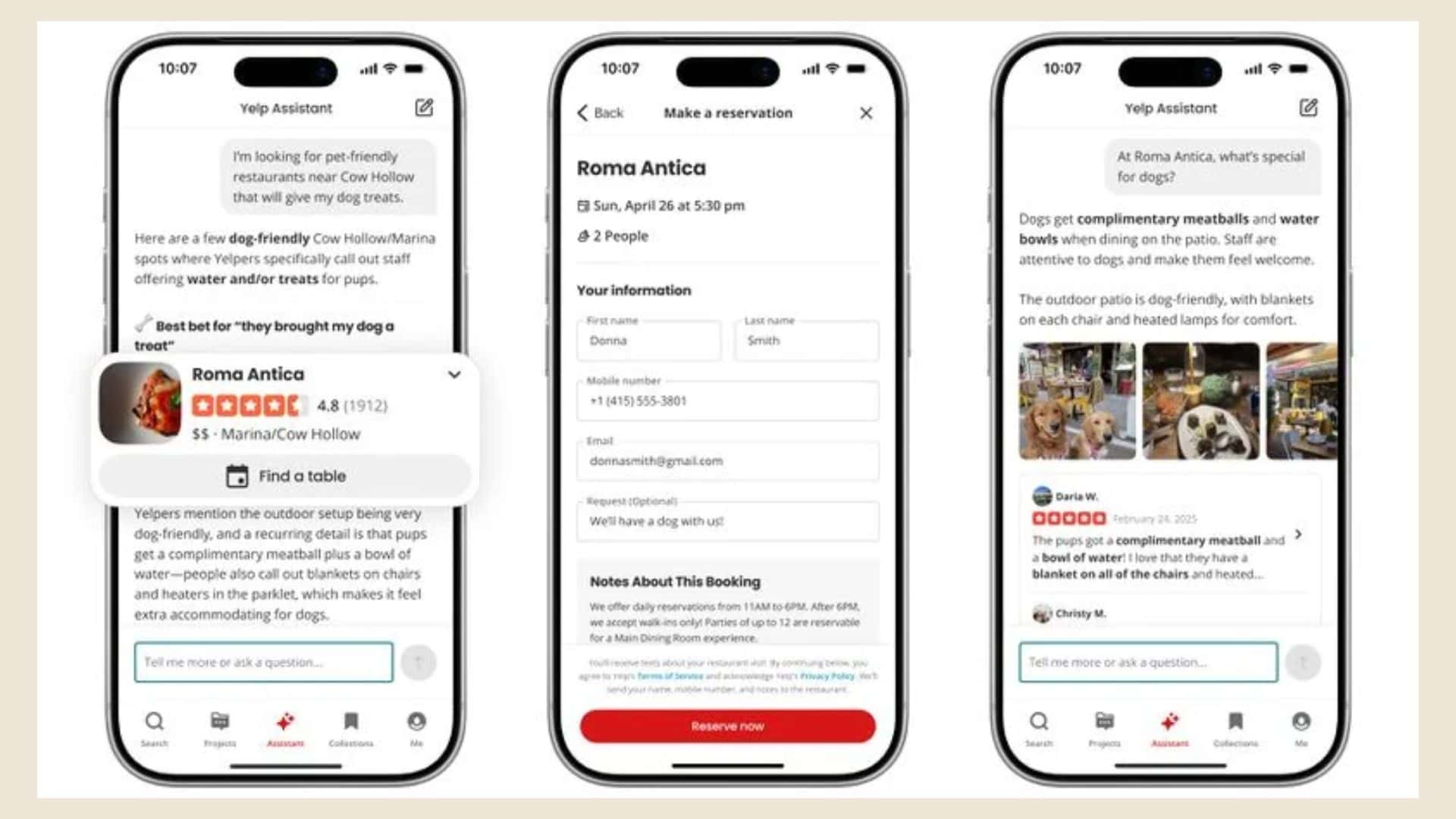 Yelp Updates Its AI Assistant To Book Restaurants And Services