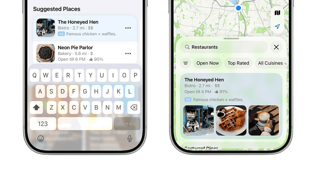 Apple Maps in iOS 26.5 adds Suggested Places recommendations and prepares users in the US and Canada for upcoming ads.