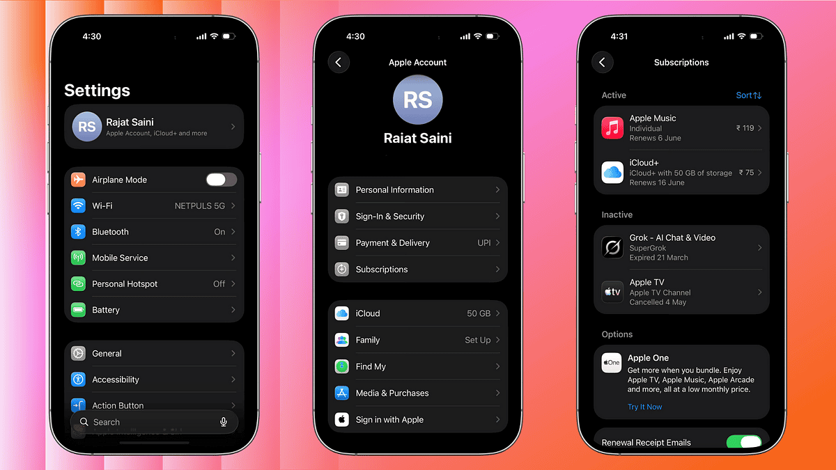 How to Check Your App Store Subscriptions on iPhone in iOS 26
