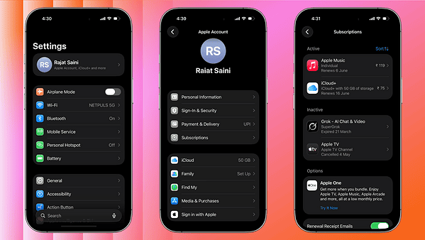 How to Check Your App Store Subscriptions on iPhone in iOS 26