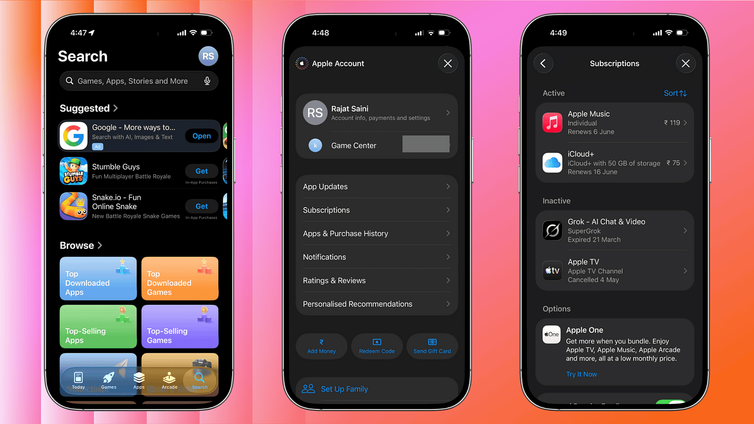 iOS 26でiPhoneのApp Storeサブスクリプションを確認する方法