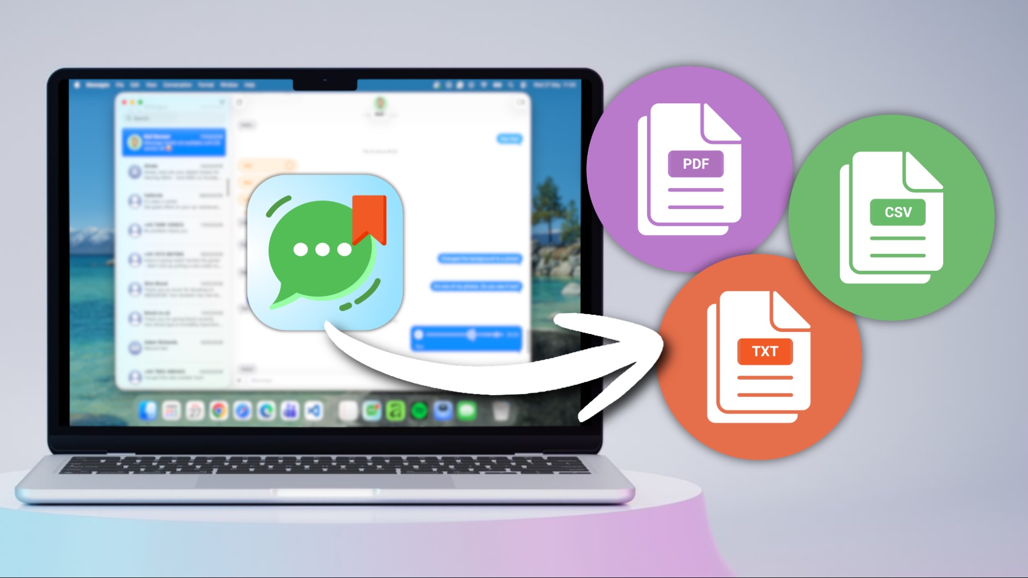 How to Save Your Mac Messages as PDF or CSV with Messages Export Pro