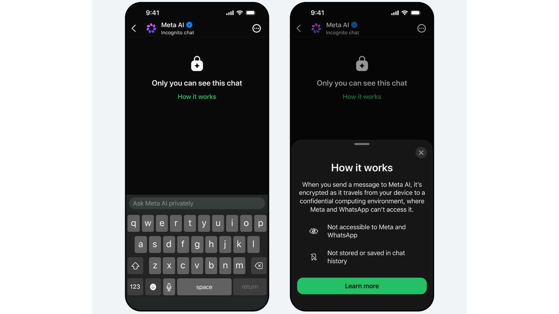 Meta Launches Incognito Chat For WhatsApp And Its AI Assistant