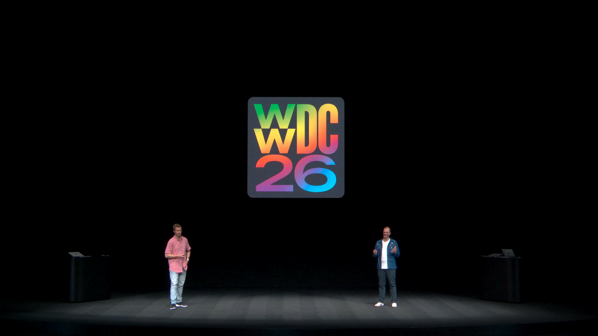 Apple showcases new AI developer tools, Xcode 27 features, Siri integration, and an app built from prompts during a WWDC26 session.