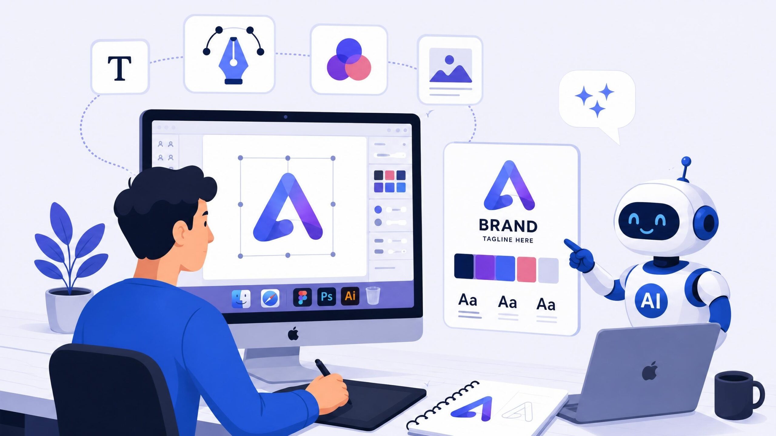 How AI Is Changing Logo and Brand Identity Design on Mac