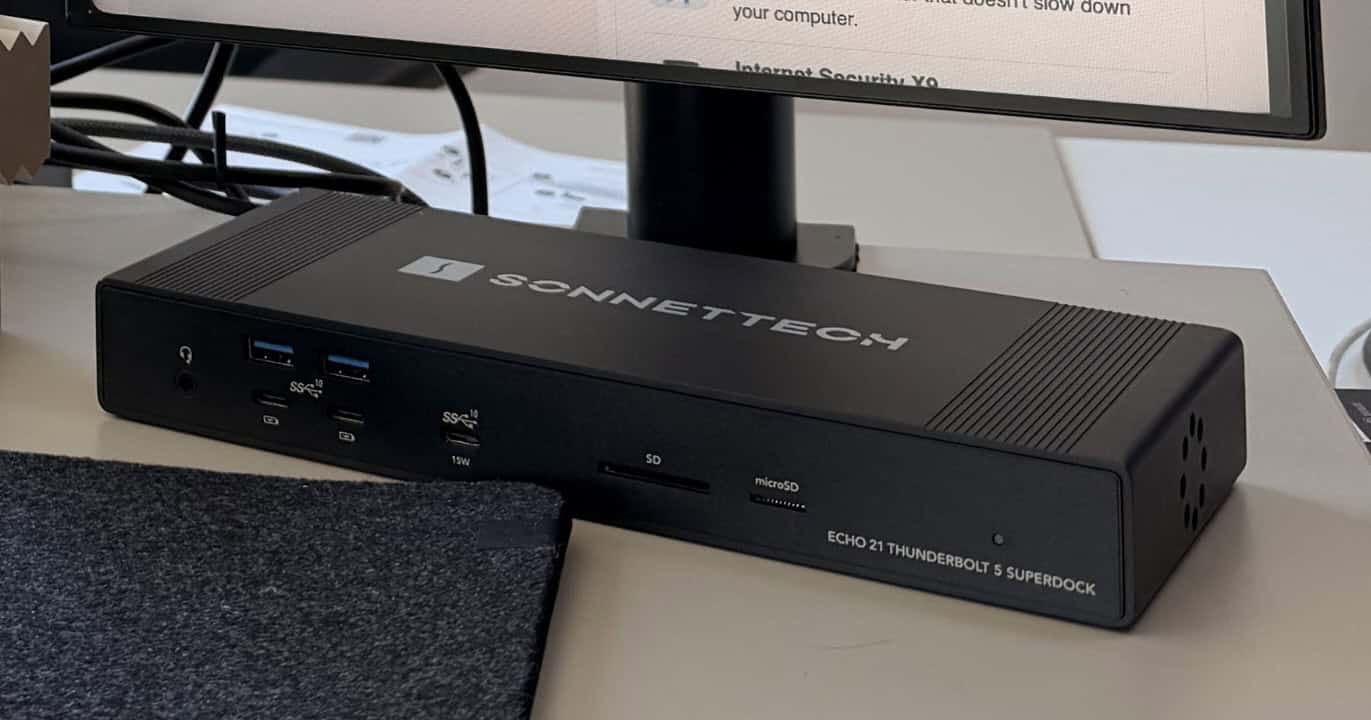 Sonnet Echo 21 Thunderbolt 5 SuperDock Review: A Dock for All Occasions