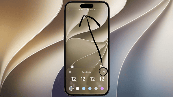 iOS 27 Adds a Small Clock Mode to the iPhone Lock Screen