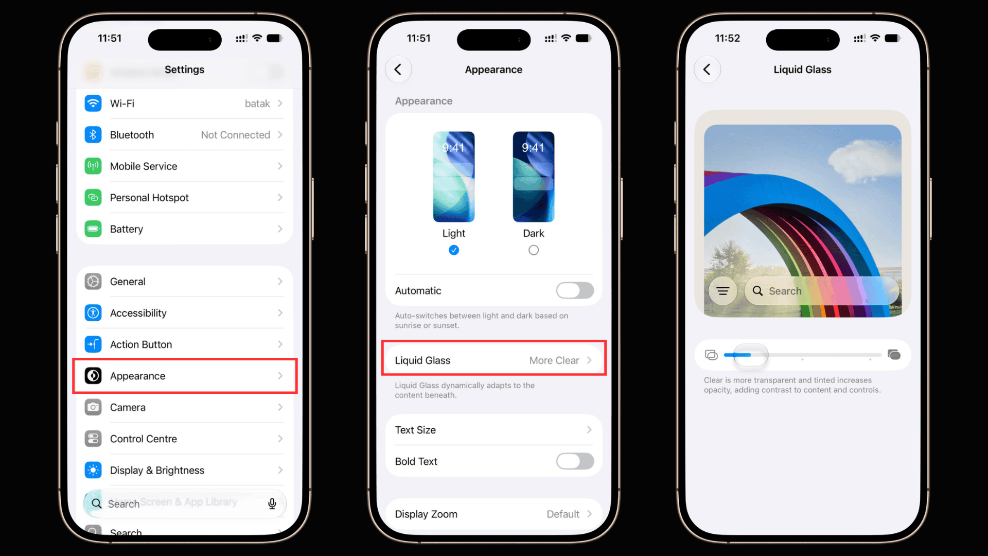 How to Adjust Liquid Glass Transparency in iOS 27