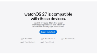 watchOS 27 Compatibility List Leaves Millions of Apple Watch Users Behind