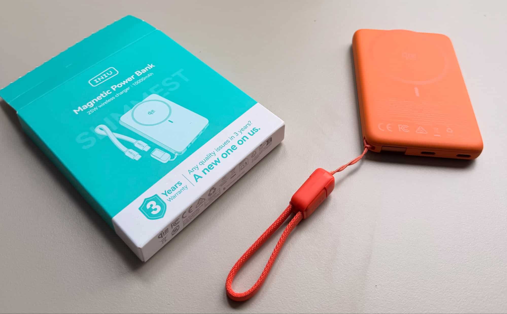 [Recensione] INIU SnapGo Air 10,000mAh Power Bank: una batteria sottile progettata per il trasporto quotidiano