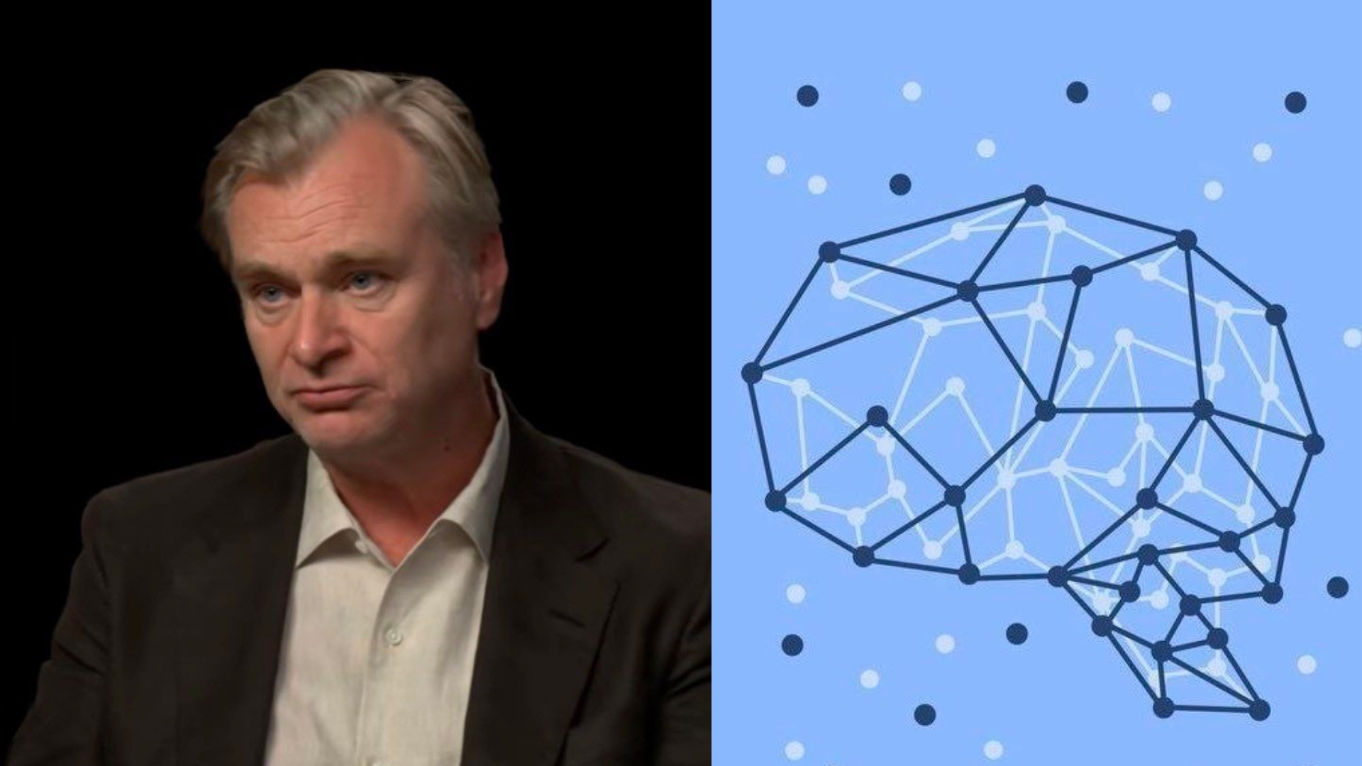 Christopher Nolan compares AI to a transparent Trojan horse, explaining why growing public distrust, especially among young people, continues to rise.