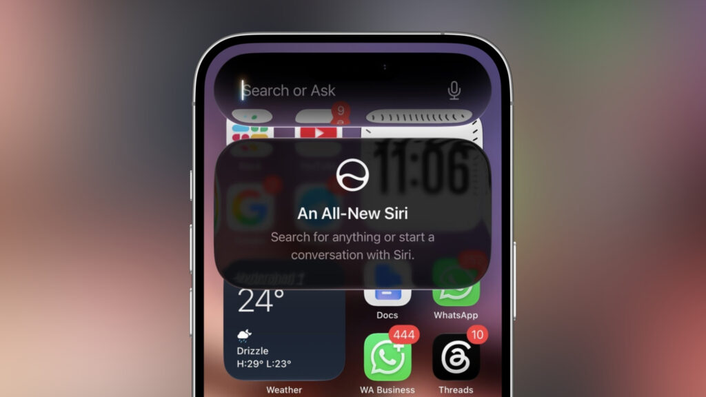 New Siri Splash Screen iOS 27 Beta 4