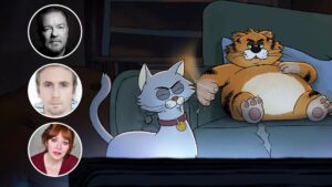 Ricky Gervais Says ‘Alley Cats’ Takes a New Approach to Adult Animation