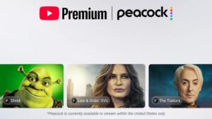 YouTube Premium Subscribers Will Soon Get Peacock for Free