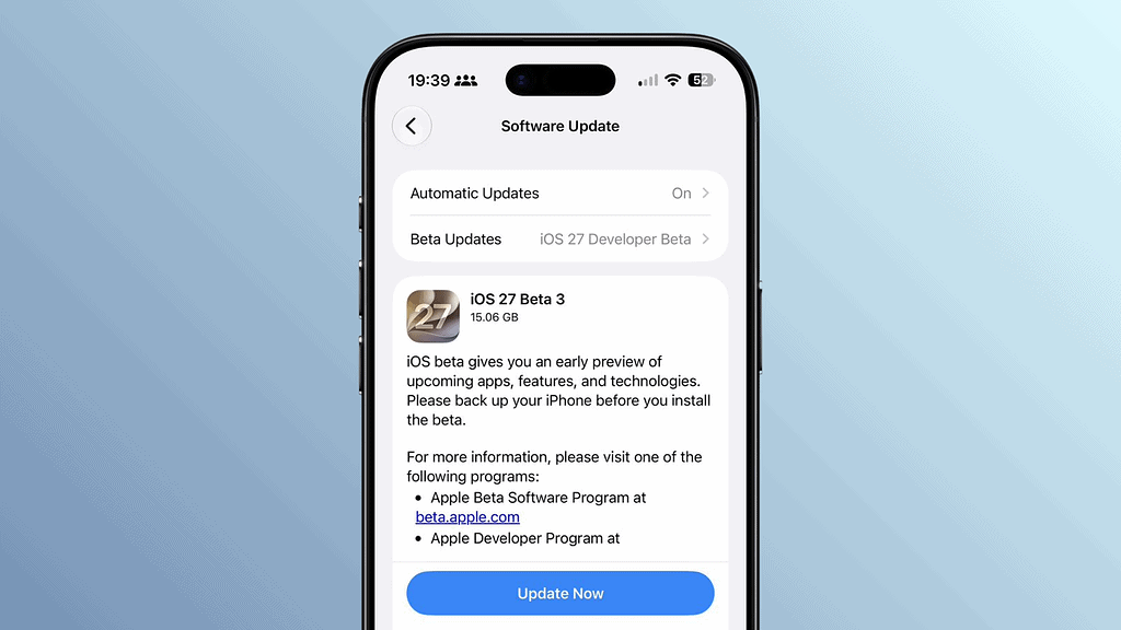 iOS 27 Beta 3: Here Are All the New Features Apple Added