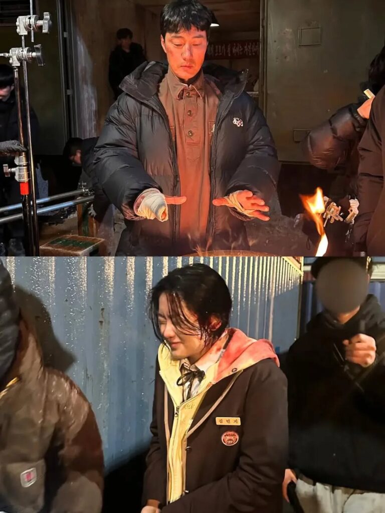 See the latest Agent Kim Reactivated behind the scenes photos, featuring So Ji-sub, cast moments, action rehearsals, and on-set highlights.