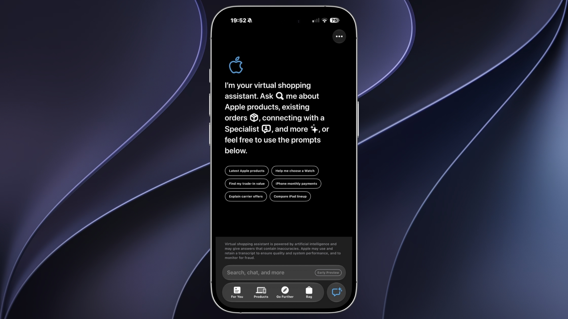 Apple Starts Testing AI Shopping Assistant in Apple Store App