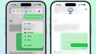 Apple to Android messages