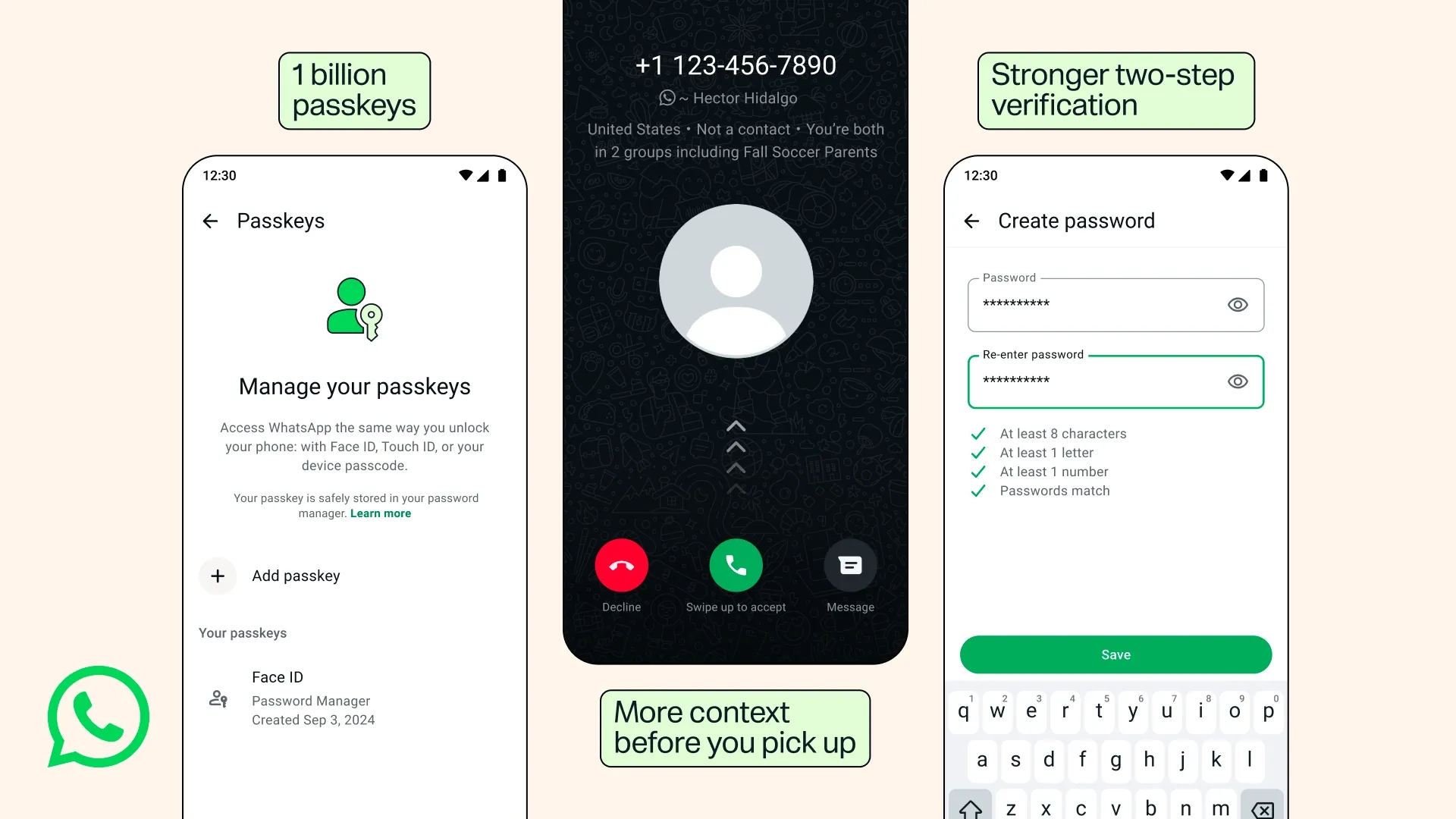 WhatsApp Adds Multi-Passkey Support and Stronger Two-Step Verification