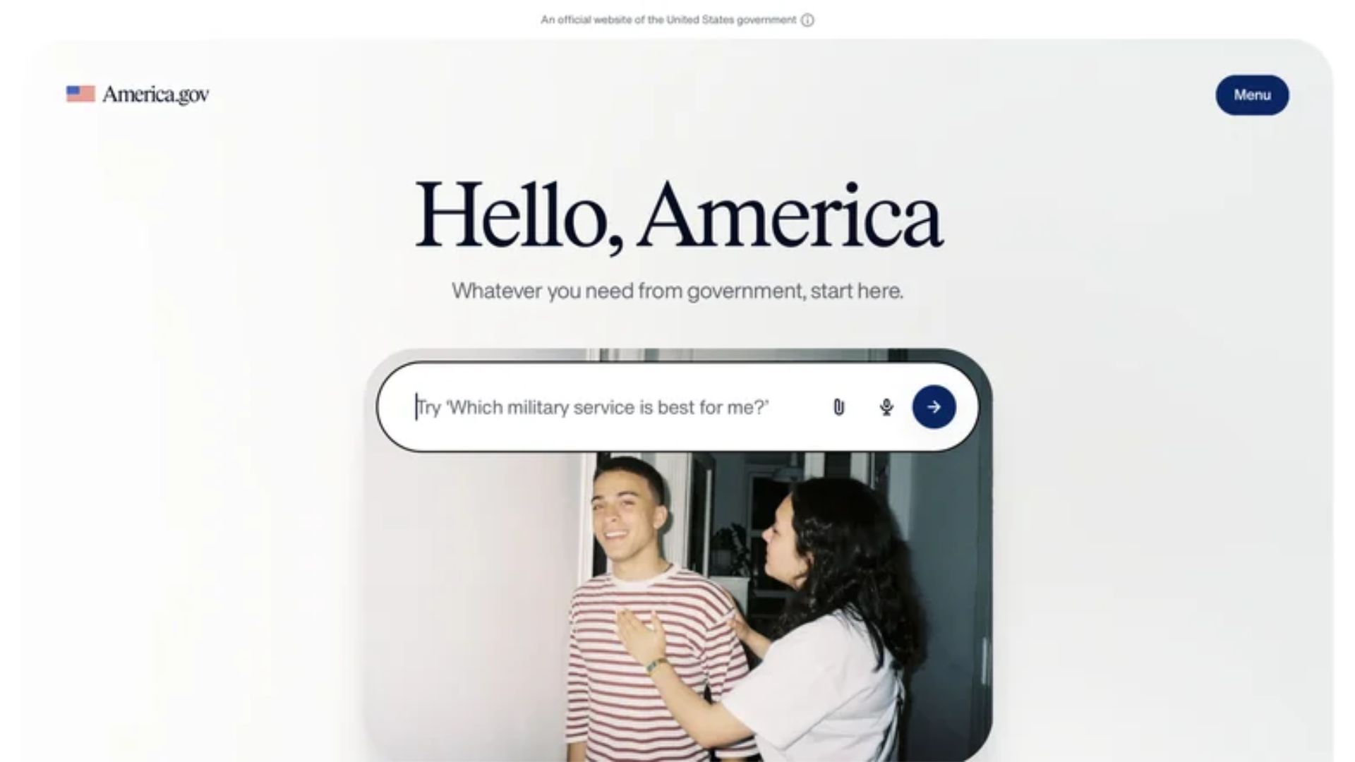 America.gov chatbot