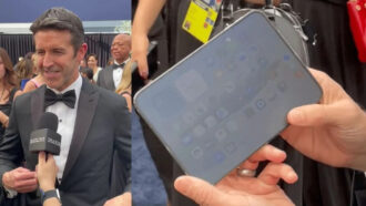 Apple CEO John Ternus Brings iPhone Duo to the 2026 Emmy Awards