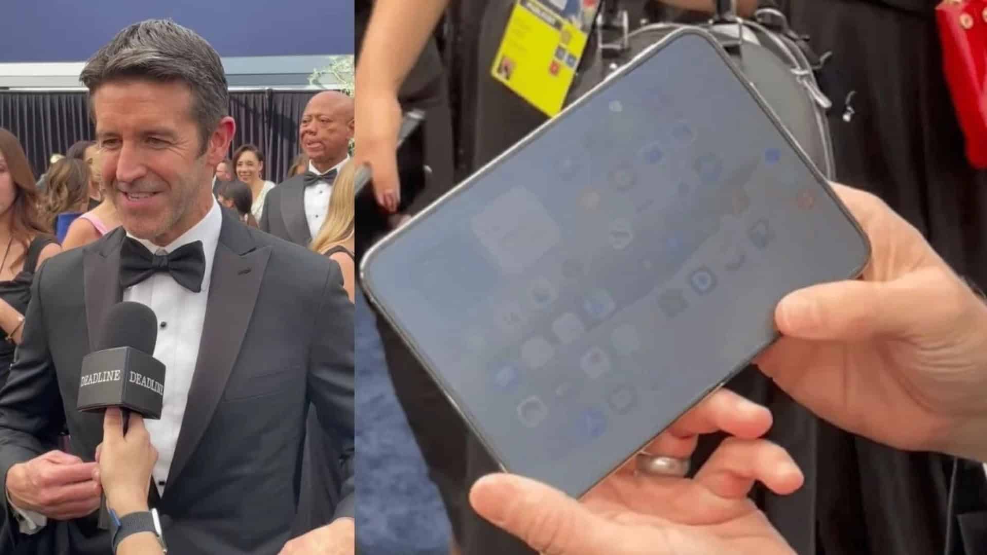 Apple CEO John Ternus Brings iPhone Duo to the 2026 Emmy Awards