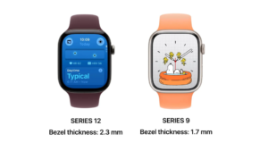 Apple Watch Series 12 Has Thicker Bezels Than the Series 9 From 2023