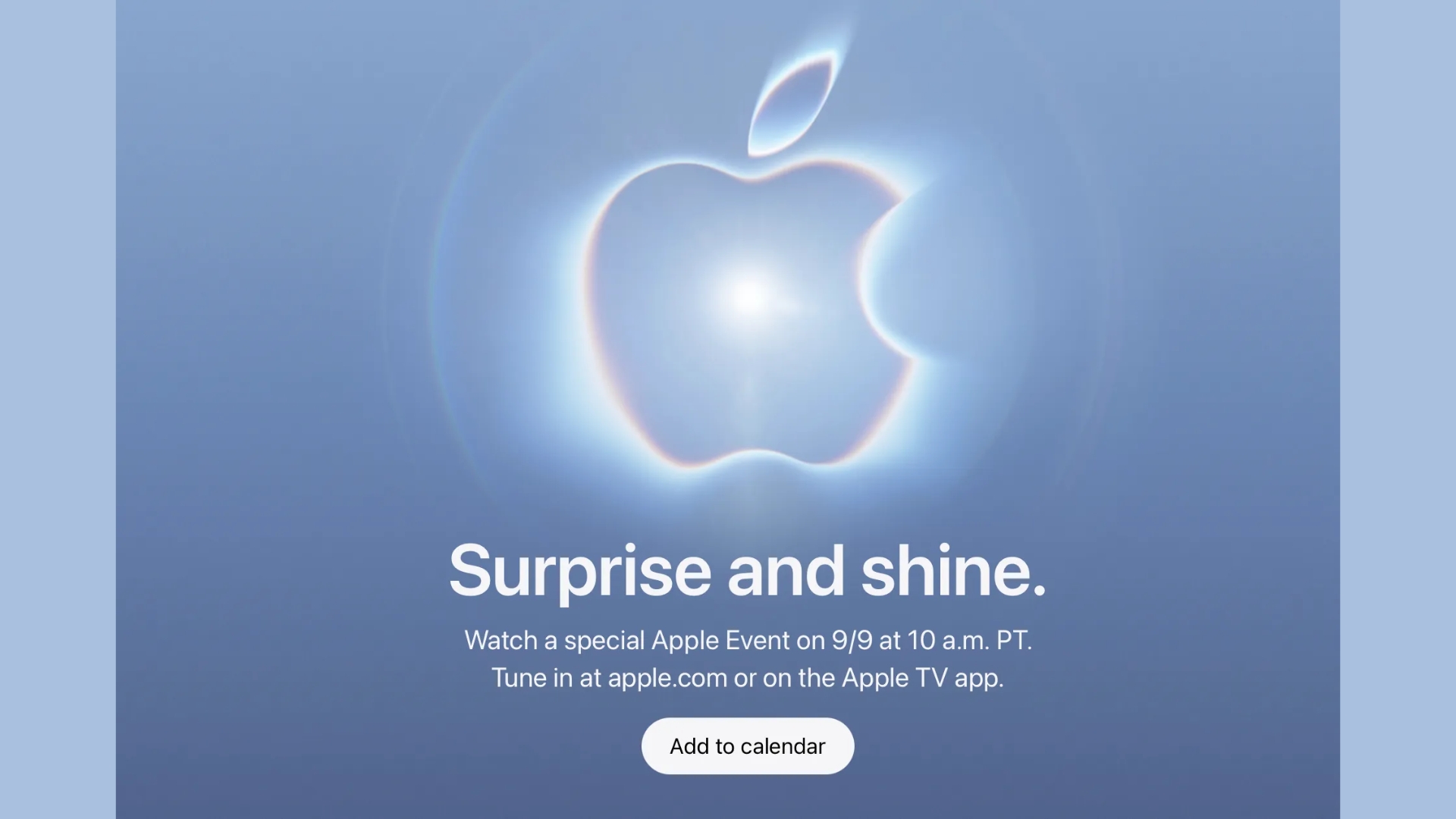 Apple's Event Invite, Decoded: What 'Surprise and Shine' Means