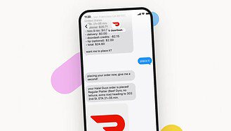 Doordash text apple messages