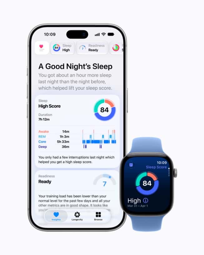 Apple iPhone 18 Pro Apple Watch Series 12 Health app Insights and Sleep Score