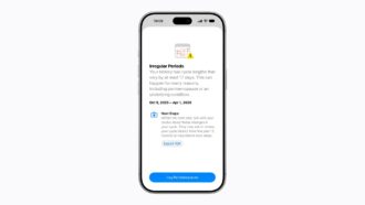 Apple iPhone 18 Pro Health app perimenopause