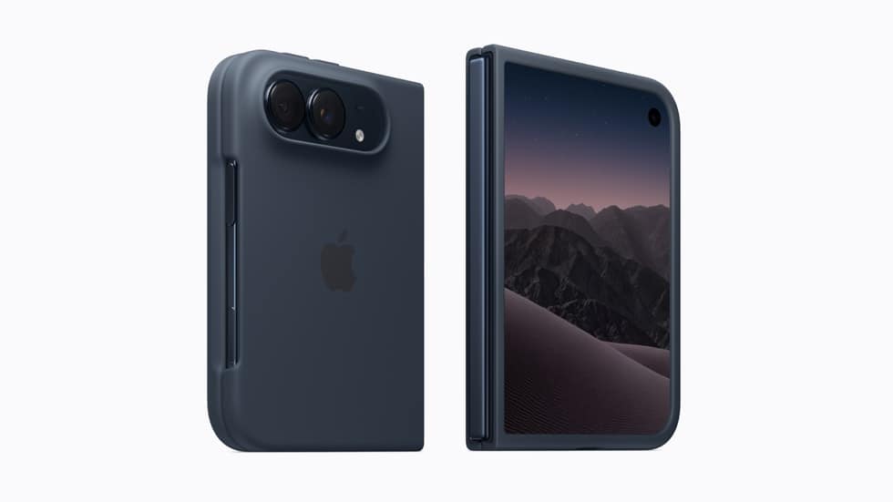 Apple iPhone Duo Case navy blue