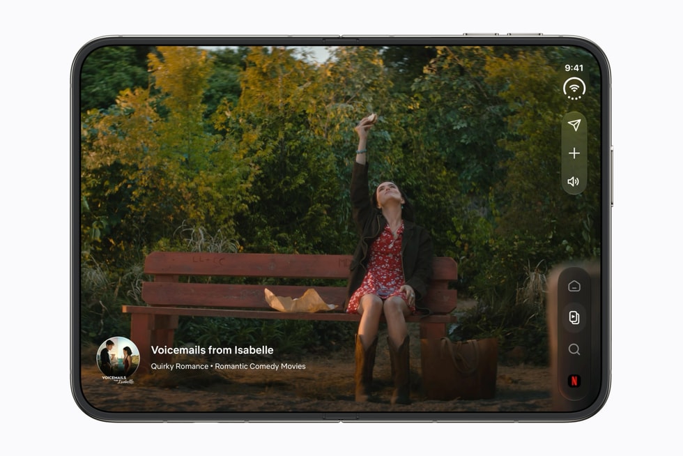 Application Netflix sur l’Apple iPhone Duo