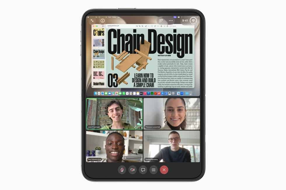 Apple iPhone Duo Zoom app