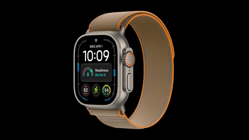 Apple Watch Ultra 4 Trail Loop sand