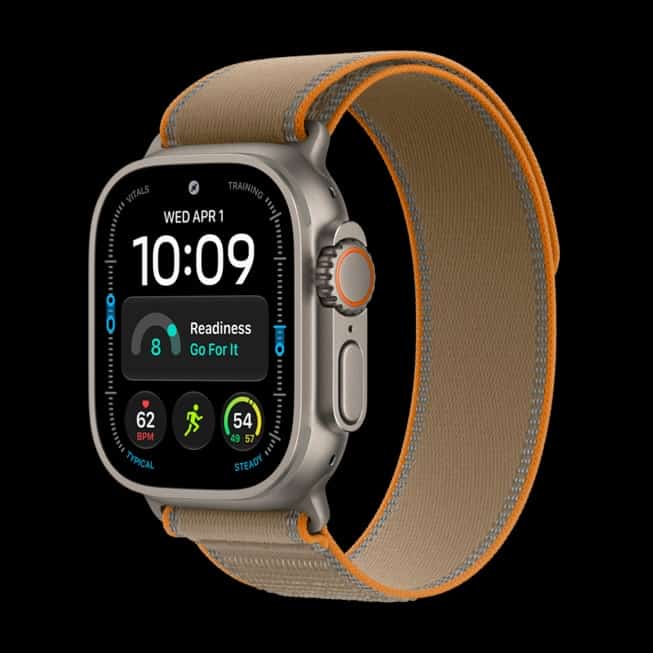 Apple Watch Ultra 4 Trail Loop sand
