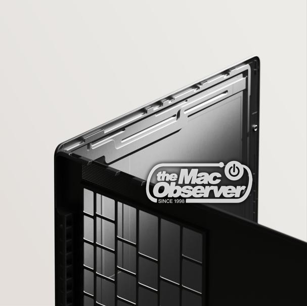 Exploded view of the ASUS Googlebook chassis and keyboard assembly