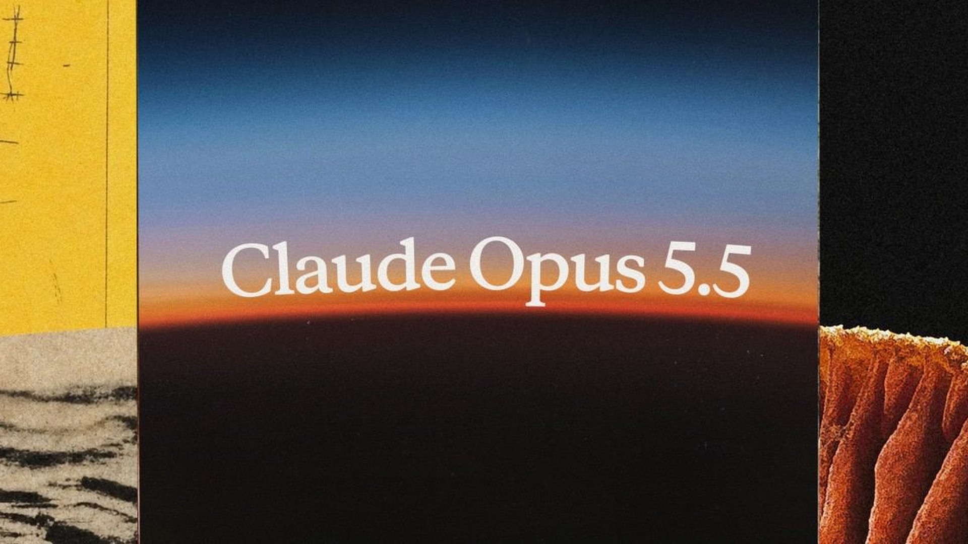 Anthropic artwork for the Claude Opus 5.5 model launch