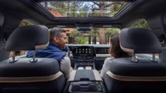 Apple CarPlay displayed in a General Motors vehicle