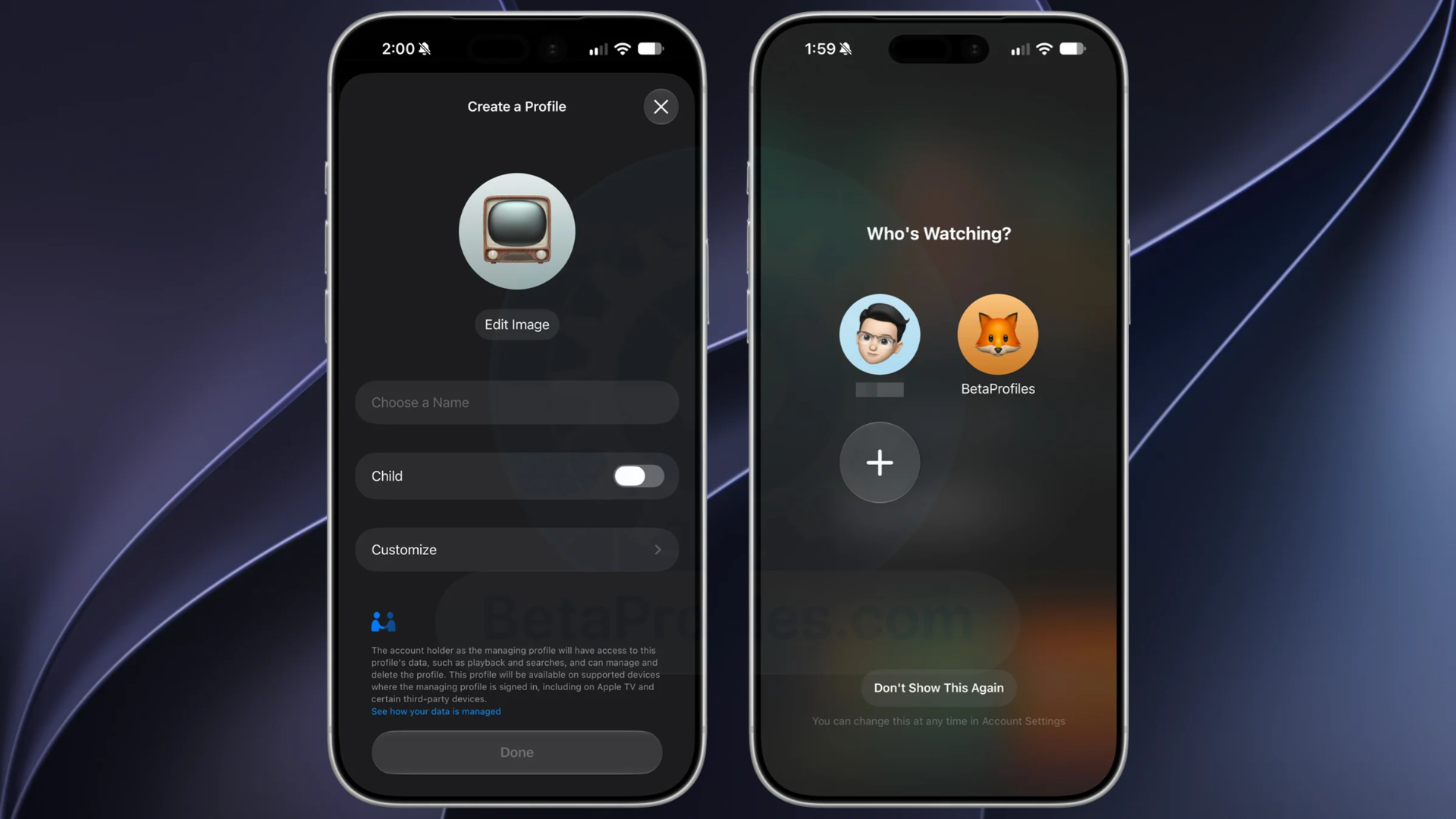 iOS 27.2 Beta Brings Apple TV App Profiles to iPhone and iPad