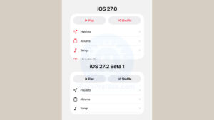 iOS 27.2 Changes Apple Music’s Library Buttons and Color Accents