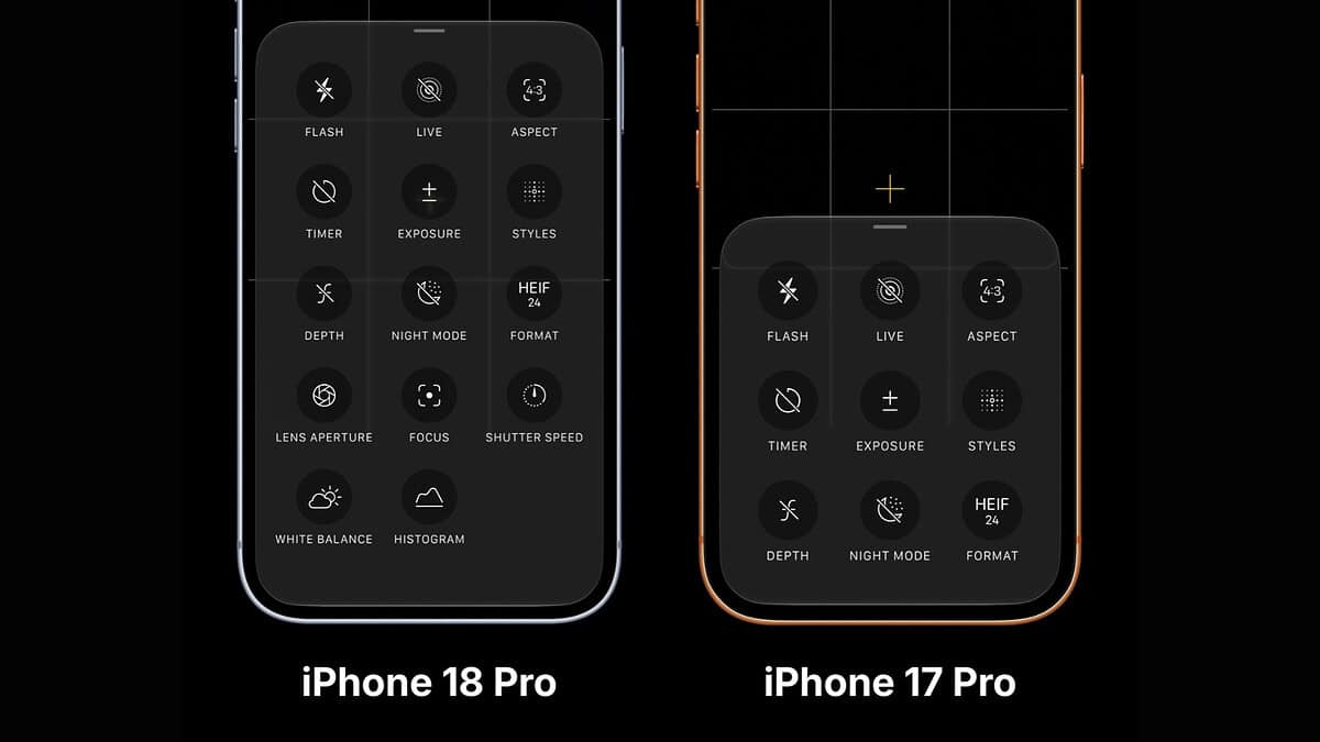 iPhone 18 Pro vs iPhone 17 Pro camera controls: Software lock or ...