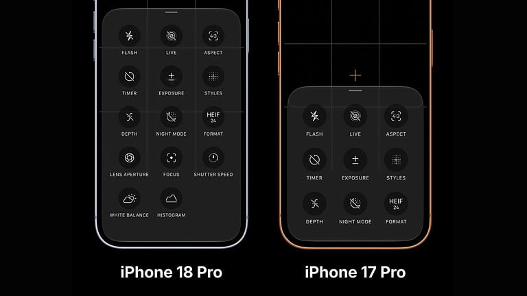 iPhone 18 Pro vs iPhone 17 Pro camera controls: Software lock or ...