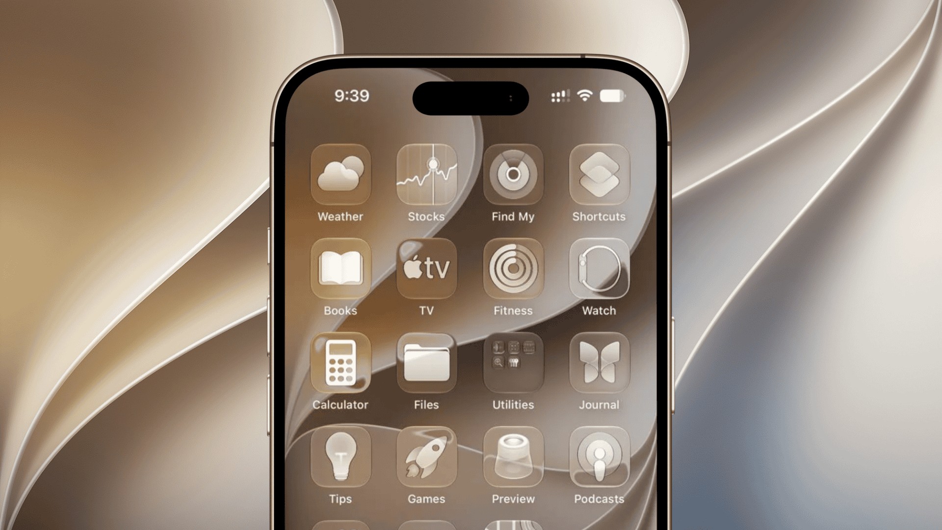 iOS 27 app icons on an iPhone security illustration