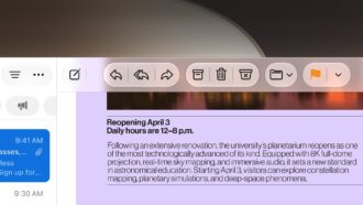 Liquid Glass toolbar controls in macOS 27 Golden Gate